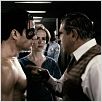 The Spirit : photo Dan Lauria, Frank Miller, Gabriel Macht, Sarah Paulson