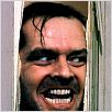 Shining : photo Jack Nicholson, Stanley Kubrick
