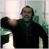 Shining : photo Jack Nicholson, Stanley Kubrick