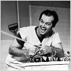 Einer flog über's Kuckucksnest : photo Jack Nicholson, Milos Forman