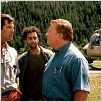 Dante's Peak : photo Charles Hallahan, Grant Heslov, Pierce Brosnan, Roger Donaldson