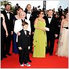 Oben : photo Bob Peterson, Charles Aznavour, Pete Docter, Tom Trouffier