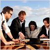 Brothers Bloom : photo Adrien Brody, Mark Ruffalo, Rachel Weisz, Rian Johnson
