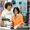 High School Musical 3 : photo Corbin Bleu, Kenny Ortega, Monica Coleman