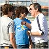 High School Musical 3 : photo Corbin Bleu, Kenny Ortega, Zac Efron