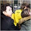 2012 : photo Amanda Peet, John Cusack, Roland Emmerich