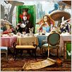 Alice im Wunderland : photo Anne Hathaway, Helena Bonham Carter, Johnny Depp, Mia Wasikowska	, Tim Burton