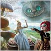 Alice im Wunderland : poster Tim Burton