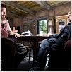 Inglourious Basterds : photo Christoph Waltz, Denis Ménochet, Quentin Tarantino