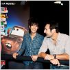 Cars 2 : photo Brad Lewis, Gilles Lellouche, John Lasseter, Mélanie Doutey