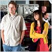 Wie das Leben so spielt : photo Aubrey Plaza, Judd Apatow, Seth Rogen