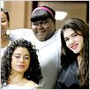 Precious : photo Angelic Zambrana, Chyna Layne, Gabourey Sidibe, Lee Daniels, Stephanie Andujar
