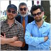 Burke & Hare : photo Andy Serkis, John Landis, Simon Pegg