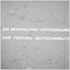 Die beispiellose Verteidigung der Festung Deutschkreuz : poster