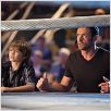 Real Steel : photo Dakota Goyo, Hugh Jackman, Shawn Levy