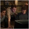 The Social Network : photo Andrew Garfield, David Fincher, Jesse Eisenberg, Joseph Mazzello
