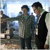 The Green Hornet : photo Michel Gondry, Seth Rogen