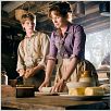 Gefährten : photo Emily Watson, Jeremy Irvine, Steven Spielberg