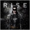 The Dark Knight Rises : poster Anne Hathaway, Christopher Nolan