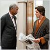 The Dark Knight Rises : photo Christian Bale, Morgan Freeman