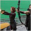 Marvel's The Avengers : photo Jeremy Renner, Joss Whedon, Scarlett Johansson