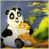 Kleiner starker Panda : photo