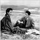 photo Chikage Awashima, Isao Kimura, Mikio Naruse