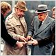 photo Duilio del Prete, Mario Monicelli, Philippe Noiret