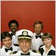 photo Bernie Kopell, Gavin MacLeod, Lauren Tewes, Ted Lange