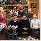 The Big Bang Theory : photo Jim Parsons, Johnny Galecki, Kaley Cuoco, Leonard Nimoy, Melissa Rauch