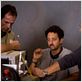 Männer die auf Ziegen starren : photo Grant Heslov