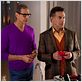 Glee : photo Brian Stokes Mitchell, Jeff Goldblum