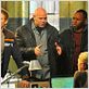 Breakout Kings : photo Brooke Nevin, Domenick Lombardozzi, Jimmi Simpson, Laz Alonso, Malcolm J. Goodwin