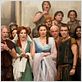 Spartacus: Gods of the Arena : photo Jaime Murray, John Hannah, Lucy Lawless