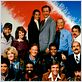 photo Barbara Bosson, Betty Thomas, Bruce Weitz, Charles Haid, Daniel J. Travanti