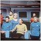 Raumschiff Enterprise : photo DeForest Kelley, George Takei, James Doohan, Leonard Nimoy, Majel Barrett