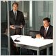 White Collar : photo Beau Bridges, Matt Bomer, Tim DeKay