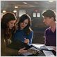 Smash : photo Christian Borle, Debra Messing, Katharine McPhee
