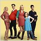 The New Normal : photo Andrew Rannells, Ellen Barkin, Georgia King, Justin Bartha