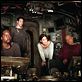 Matrix Reloaded : photo Andy Wachowski, Carrie-Anne Moss, Harold Perrineau, Keanu Reeves, Lana Wachowski