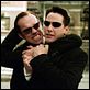 Matrix Reloaded : photo Andy Wachowski, Hugo Weaving, Keanu Reeves, Lana Wachowski