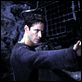Matrix Reloaded : photo Andy Wachowski, Keanu Reeves, Lana Wachowski