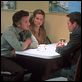 Mystic River : photo Kevin Bacon, Laura Linney, Sean Penn