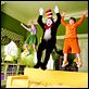 Ein Kater macht Theater : photo Dakota Fanning, Mike Myers, Spencer Breslin