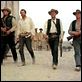 The Wild Bunch : photo Ben Johnson, Ernest Borgnine, Sam Peckinpah, Warren Oates, William Holden
