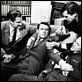 Der unsichtbare Dritte : photo Alfred Hitchcock, Cary Grant
