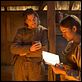 The New World : photo Christian Bale, Q'orianka Kilcher, Terrence Malick