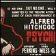 Psycho : photo Alfred Hitchcock, Anthony Perkins