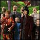 Charlie und die Schokoladenfabrik : photo Freddie Highmore, Johnny Depp, Jordan Fry, Tim Burton