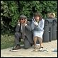 I Heart Huckabees : photo David O. Russell, Dustin Hoffman, Lily Tomlin